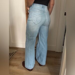 ROLLA'S High Rise Wide Leg Jeans